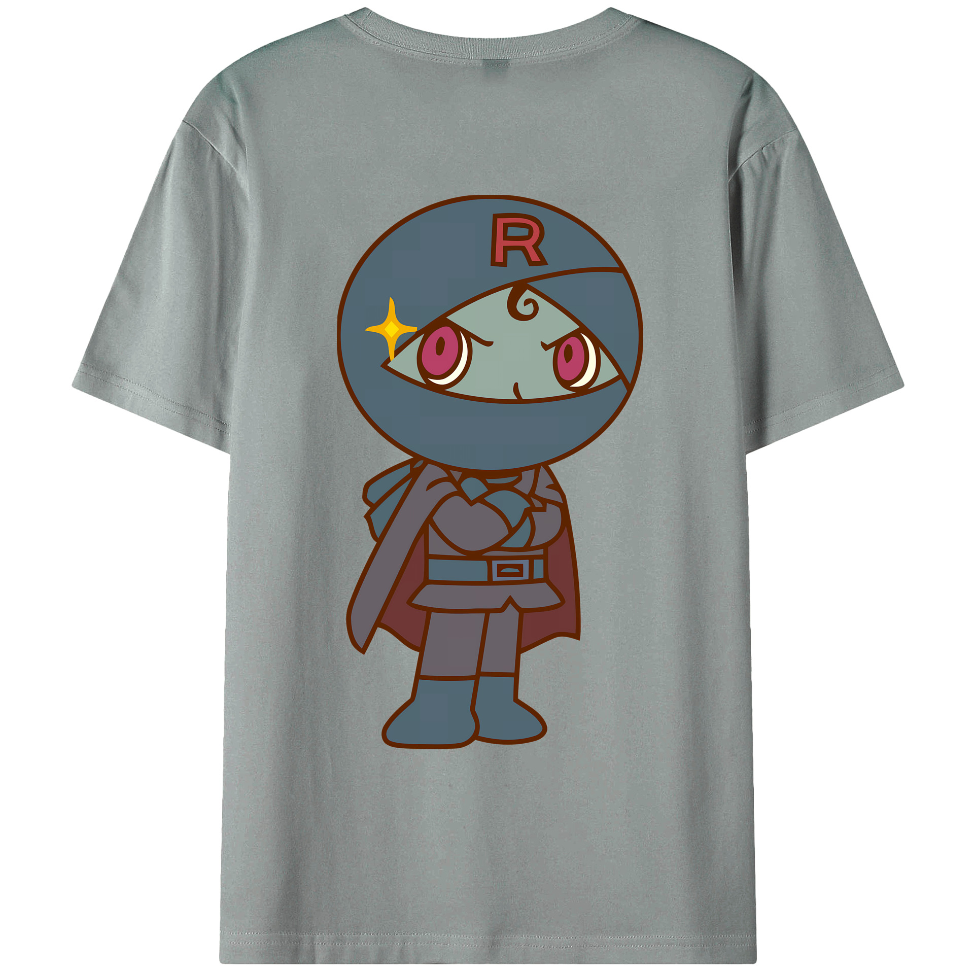 （画像用） アンパンマン Anpanman 綿100％ メンズ半袖Tシャツ（バックプリント） 通気性